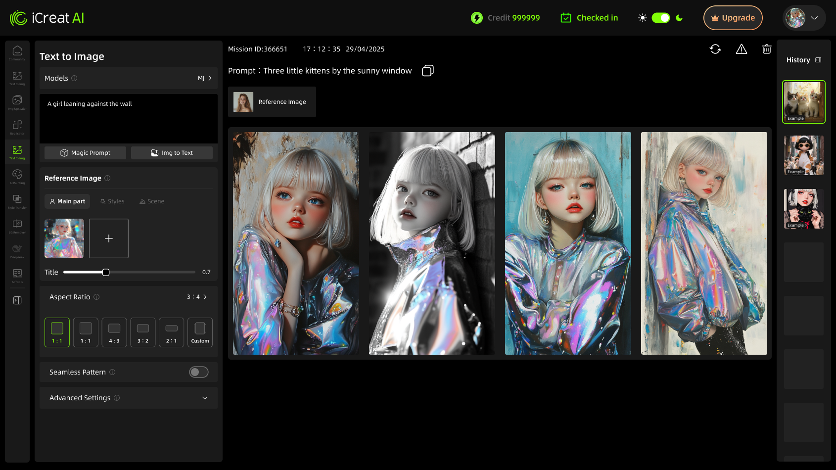 AI Image & Video Generator | Top All-in-One AI platform - iCreat AI
